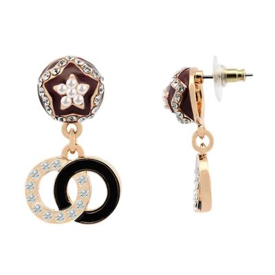 Zoom bild av örhänge star bijouteri snyggt elegant örhänge milano