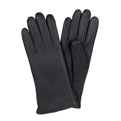 klassisk svart damskinn handske lammnappa damhandske svart
