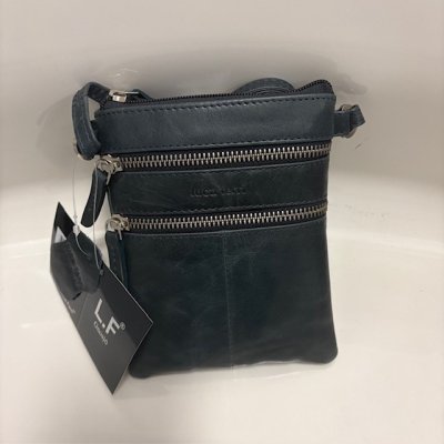 Zoom bild av 7401 NAVY MINIVÄSKA LUCA FERRI SKINN CROSSOVER MINI