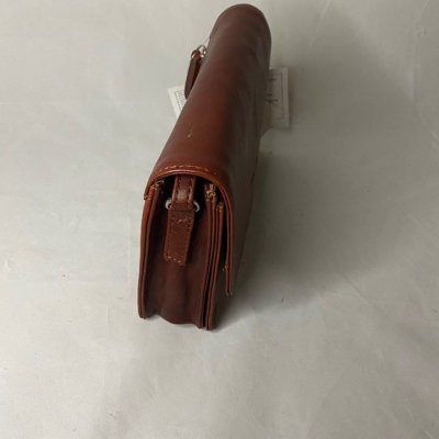 Zoom bild av Axelremsväska Classic dam lock L.F, Small Brandy