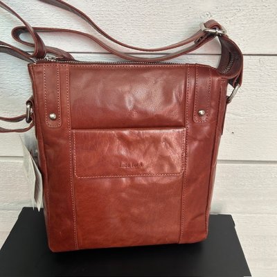 Zoom image of Crossover /handbag Vintage L.F, Medium Brandy