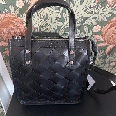 Zoom image of Shopper Bag Mini Braid, Black