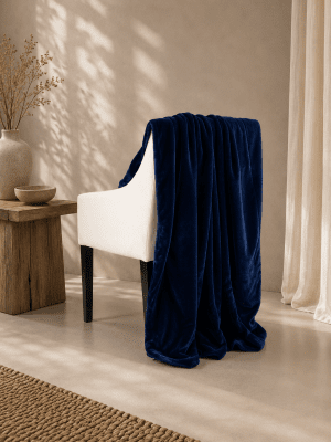 Zoom bild av Pläd Royal Indigo , 130 x 180 cm
