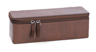 livsnjutare jakten farsdag snapsväska i skinn brännö 4 snapsglas i skinnfodral