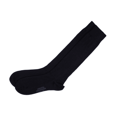 Zoom image of Kneesock Cotton Core Amanda black