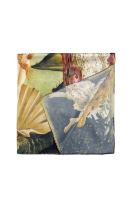 Zoom bild av Scarf Bottecelli Venus, 70 x 70 cm