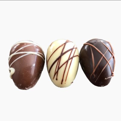 Zoom image of Glad Påsk chokladstrut, gul