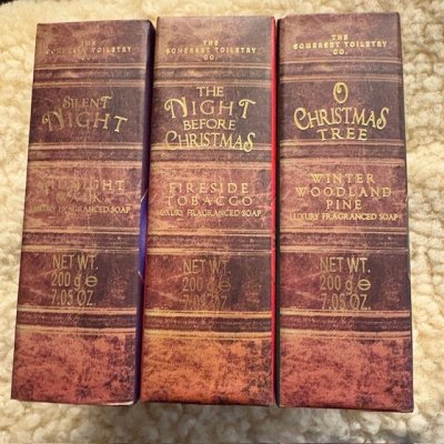 Zoom image of Christmas Book Soap,200g