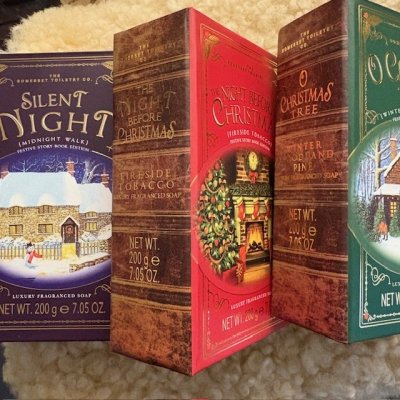 Zoom image of Christmas Book Soap,200g