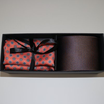 höst slips med näsduk elegant stilfullt presenttips
