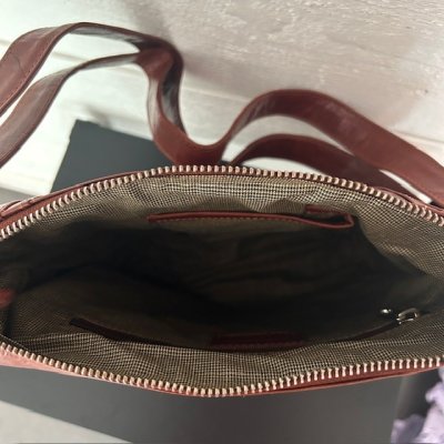 Zoom image of Crossover /handbag Vintage L.F, Medium Brandy