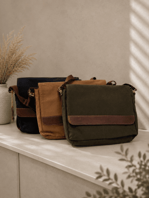 Zoom image of Flap bag The Monte - olive