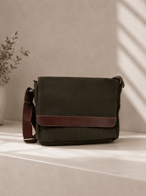 Zoom image of Flap bag The Monte - olive