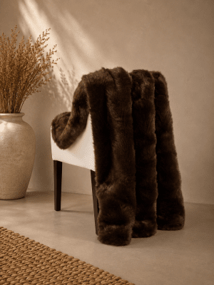 Zoom image of Throw deluxe Brownbear , 140 x 180 cm