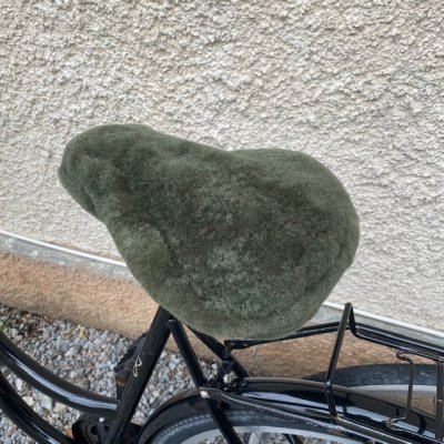 cykelsadelskydd i fårskinn sadelskydd i fårskinn sheperd