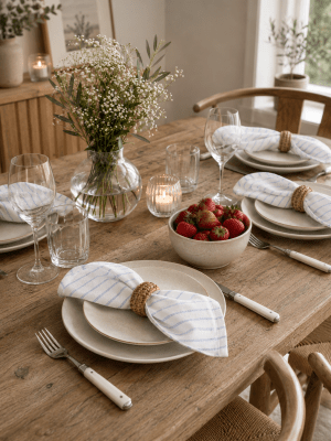 Zoom image of napkin sailing