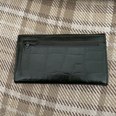 Zoom bild av Plånbok Dam Croco, Darkgreen