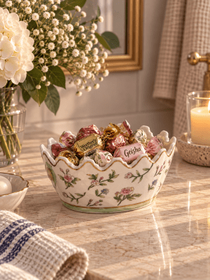 Zoom image of Bowl small, small roses