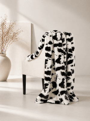 Zoom bild av Pläd Cow, 140 x 180 cm