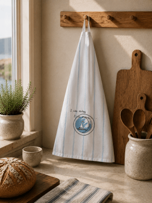 Zoom image of Kitchen towel Sailing, 50 x70 cm