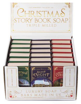 Zoom image of Christmas Book Soap,200g