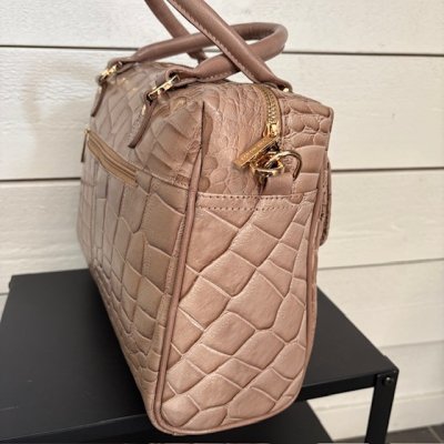 Zoom bild av Handväska Gina Croco Large, Taupe