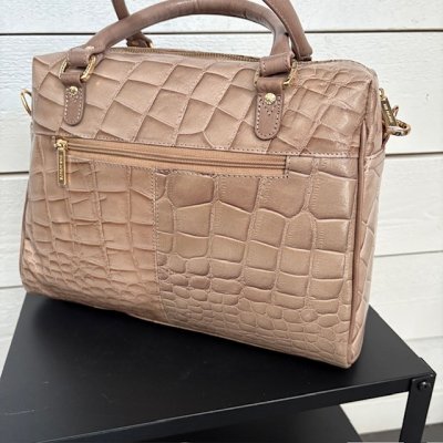 Zoom bild av the monte croco väska dam skinnväska elegant damväska