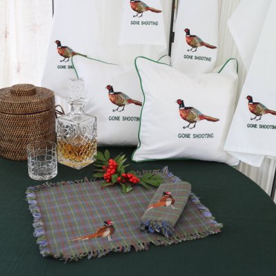 Zoom image of Pillowcase Pheasant, 40 x 40 cm