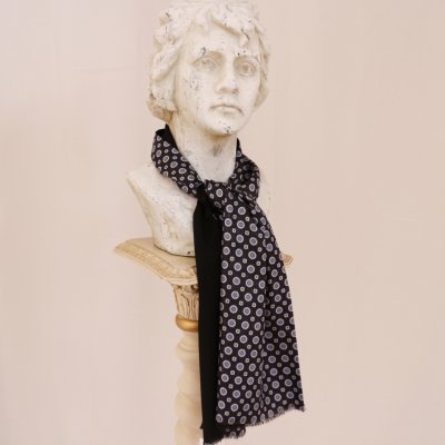 Zoom image of Tubular Scarf various colors, 30 x 160 cm Black