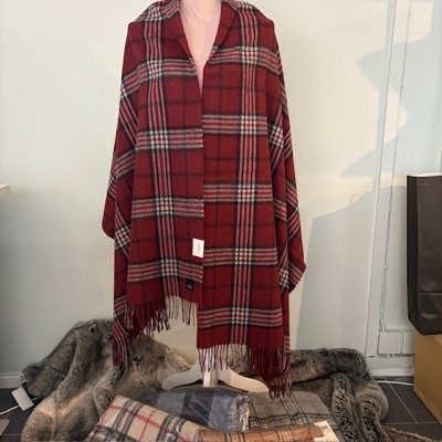 Zoom image of Scarf Classic, 70 x 200 cm Burgundy