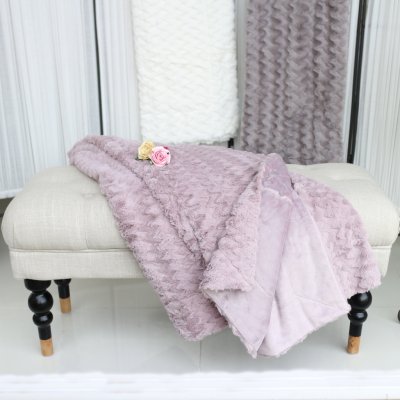 Zoom bild av Pläd ZigZag, Ljung