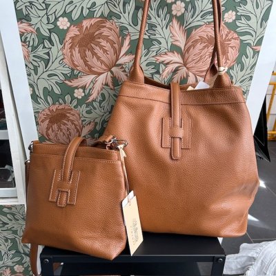 Zoom bild av Handväska Claudia Shopper Large, Kamel