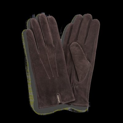 Zoom bild av mörkbrun mocka handske dam mocka handskar dam mörkbrun höstens snyggaste handske