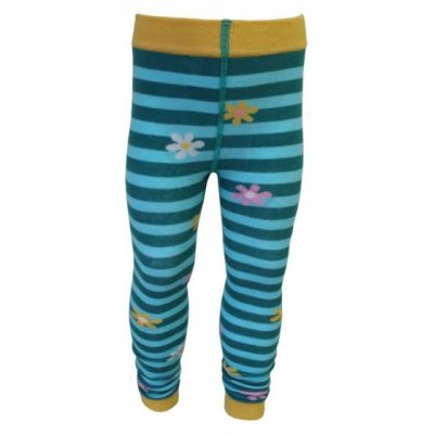 Zoom bild av barn tights barn legging med humla bi bumble bee