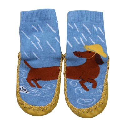 Zoom image of Dog & cat Moccasin Slipper