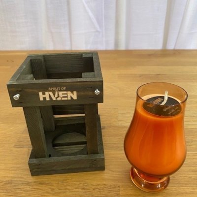 Hven candle, whiskey
