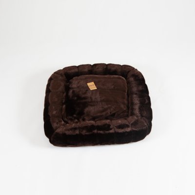 Zoom bild av Hundbädd Mink, brun 50 x 55 cm