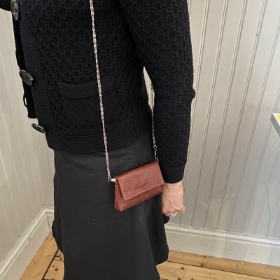 Plånbok med avtagbar kedja dam Vintage L.F Brandy