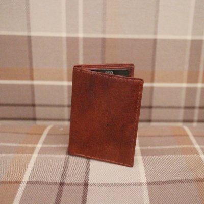 Zoom image of Mini Wallet Vintage, Brandy, no coins