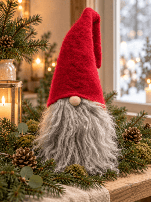 Zoom bild av Tomte Rudolf, 48 cm