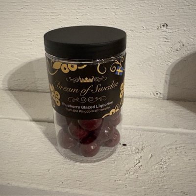 Zoom image of Liquorice white chocolate, Blueberry