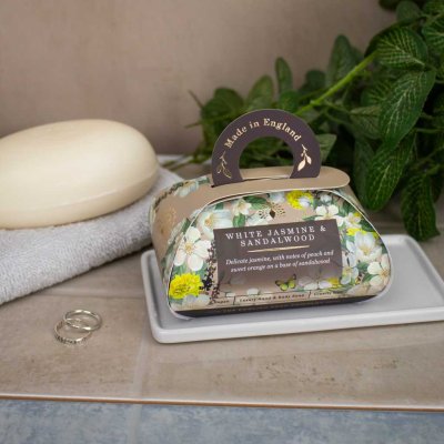Zoom image of Luxury Bath Soap White Jasmine & sandalwood, 260 g
