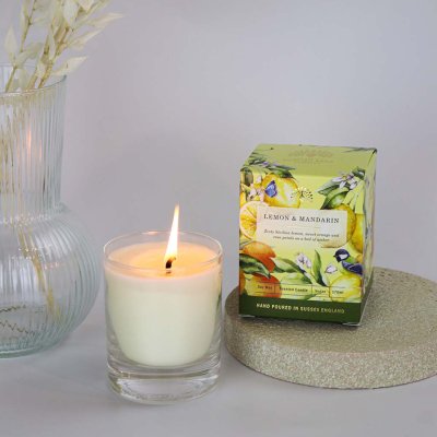 Zoom image of Scented Candle Lemon & Mandarine,170 g