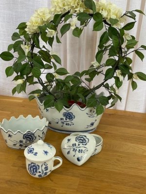 Zoom bild av Kruka / Skål stor Nejlika