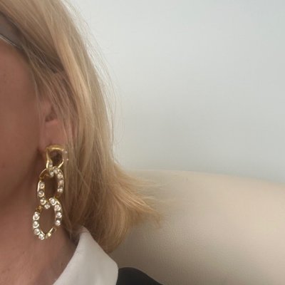 Zoom image of Earring Sophie, gold