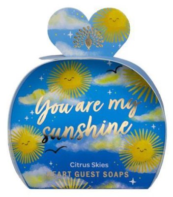 Zoom image of Occasion Heart Soaps, You Are My Sunshine 3x20g