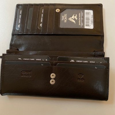 Zoom image of Wallet Bologna, Brun lady