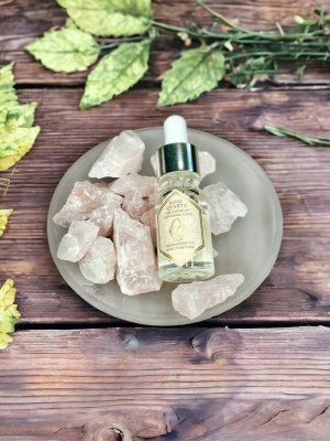 Zoom bild av Etui Rosenkvarts med doftolja
