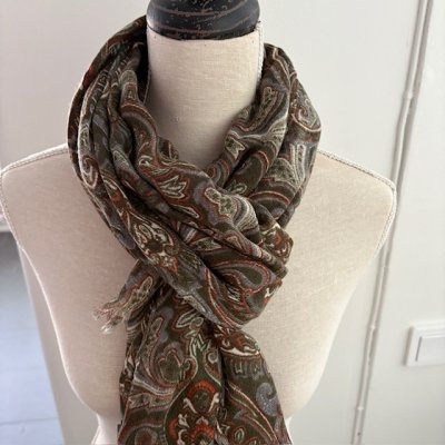 Zoom bild av klassiski ullscraf herr virgin wool gentleman accessoar