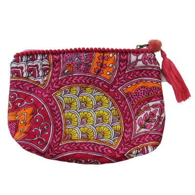 Zoom image of RasberryPaisley Make Up Bag